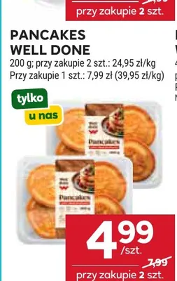 Pancakes Well Done promocja w Stokrotka