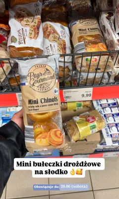 Mini bułeczki drożdżowe Pays Gourmand Mini Chinois promocja w Aldi