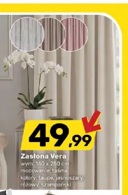 Zasłona Vera promocja w Bricomarche
