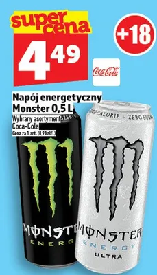 Napój energetyczny Monster promocja w TOPAZ