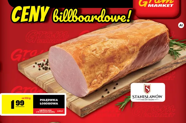 Polędwica łososiowa Stanisławów promocja w Gram Market