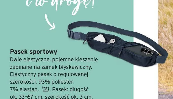 Pasek sportowy promocja w Tchibo