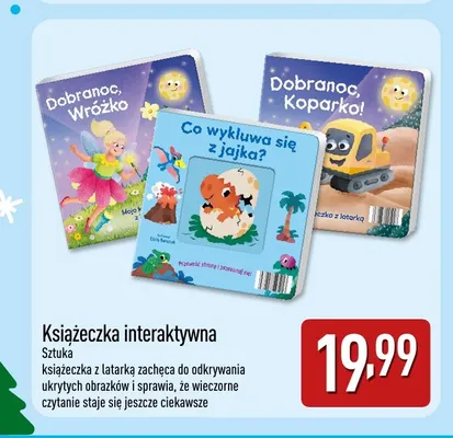 Książeczka interaktywna promocja w Aldi