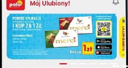 Czekolada Merci klasyczna promocja w POLOmarket