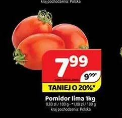 Pomidory lima promocja w Delfin