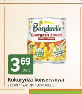 Kukurydza konserwowa Złocista Bonduelle promocja w Marketvita