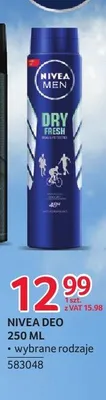 Dezodorant Nivea Men Dry Fresh promocja w Selgros