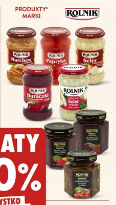 Pomidory suszone w oleju Rolnik Premium promocja w Intermarche
