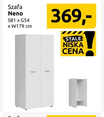 Szafa Neno promocja w Black Red White