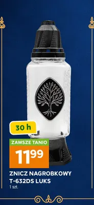 Znicz nagrobkowy T-632DS Luks promocja w Stokrotka