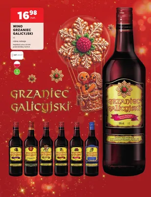 Wino Grzaniec Galicyjski promocja w Stokrotka