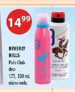 Deo BEVERLY HILLS Polo Club promocja w Drogerie Laboo
