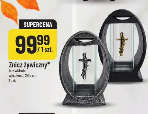 Znicz żywiczny bez wkładu promocja w POLOmarket