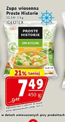 Zupa wiosenna Proste Historie promocja w Prim Market