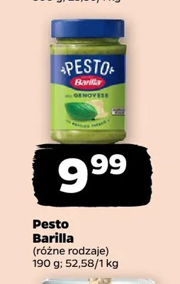 Pesto, różne rodzaje promocja w Netto