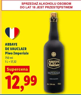 Piwo Imperiale promocja w Lidl