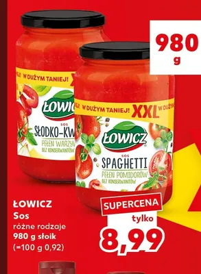 Sos Łowicz słodko-kwaśny promocja w Kaufland