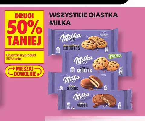 Ciastka Milka Sensations Cookies promocja w Biedronka