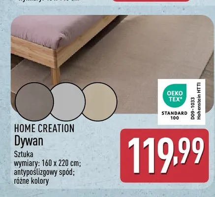 Dywan Home Creation promocja w Aldi