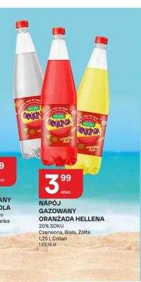 Napój gazowany Oranżada Hellena biała promocja w Chorten
