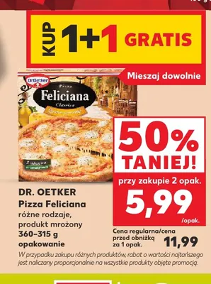 Pizza Feliciana Dr. Oetker promocja w Kaufland