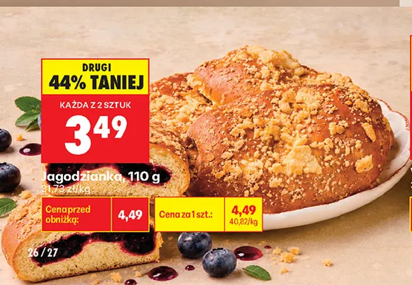 Jagodzianka promocja w Biedronka