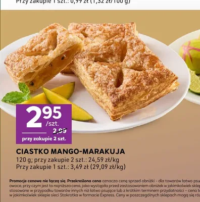 Ciastko mango-marakuja promocja w Stokrotka