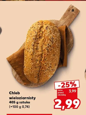 Chleb wieloziarnisty promocja w Kaufland