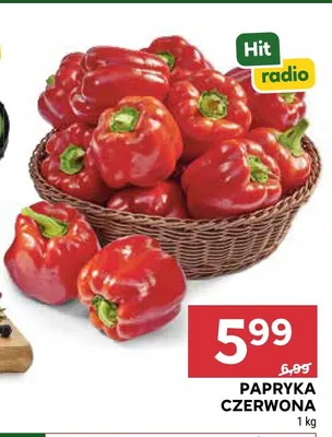 Papryka czerwona promocja w Stokrotka