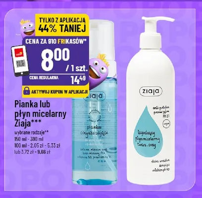Płyn micelarny Ziaja promocja w POLOmarket