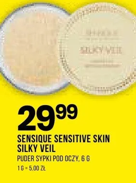 Puder sypki pod oczy silky veil, 6g promocja w Drogerie Natura