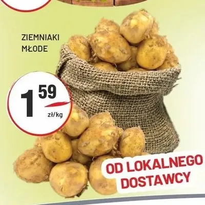 Ziemniaki młode promocja w Sedal