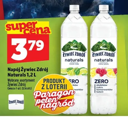 Napój Żywiec Zdrój Naturals promocja w TOPAZ