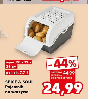 Pojemnik na warzywa Spice & Soul promocja w Kaufland