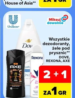 Dezodorant Dove promocja w Carrefour