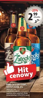 Piwo bezalkoholowe Žatecký promocja w Arhelan