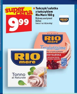 Sałatka z tuńczykiem Rio Mare promocja w TOPAZ