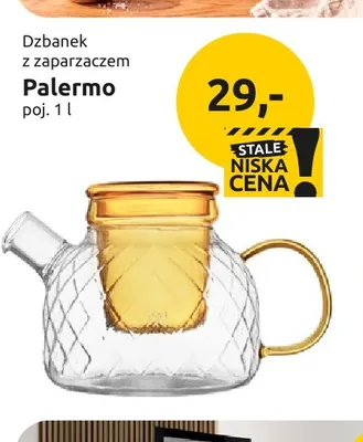 Dzbanek z zaparzaczem Palermo poj. 1 l promocja w Black Red White