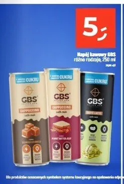 Napój kawowy GBS Cappuccino Peanut Butter Jelly promocja w Dealz
