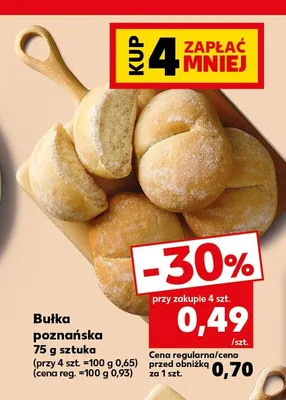 Bułka poznańska promocja w Kaufland