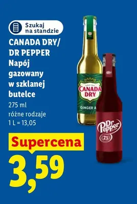 Napój gazowany Dr Pepper promocja w Lidl