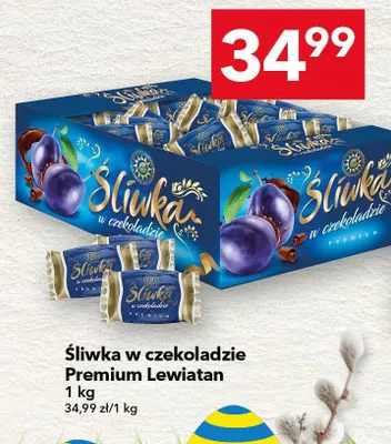 Śliwka w czekoladzie Premium promocja w LEWIATAN