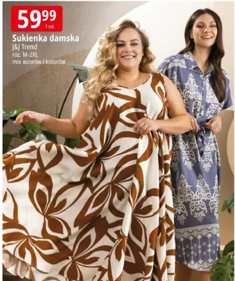 Sukienka damska J&J Trend promocja w Leclerc