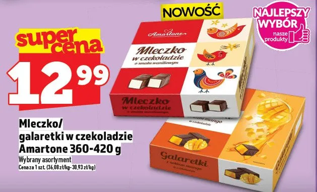 Mleczko w czekoladzie promocja w TOPAZ