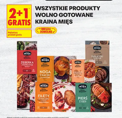 Wszystkie produkty wolno gotowane  promocja w Biedronka