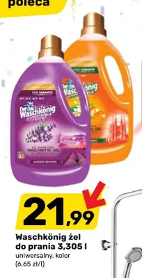 Żel do prania Waschkonig kolor promocja w Bricomarche