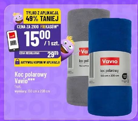 Koc polarowy promocja w POLOmarket