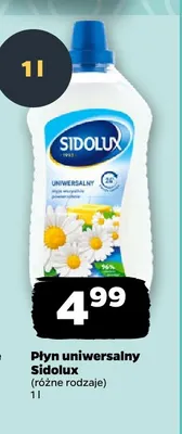 Płyn uniwersalny Sidolux promocja w Netto
