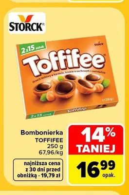 Bombonierka Toffifee promocja w Carrefour Market