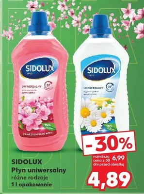 Płyn uniwersalny Sidolux promocja w Kaufland